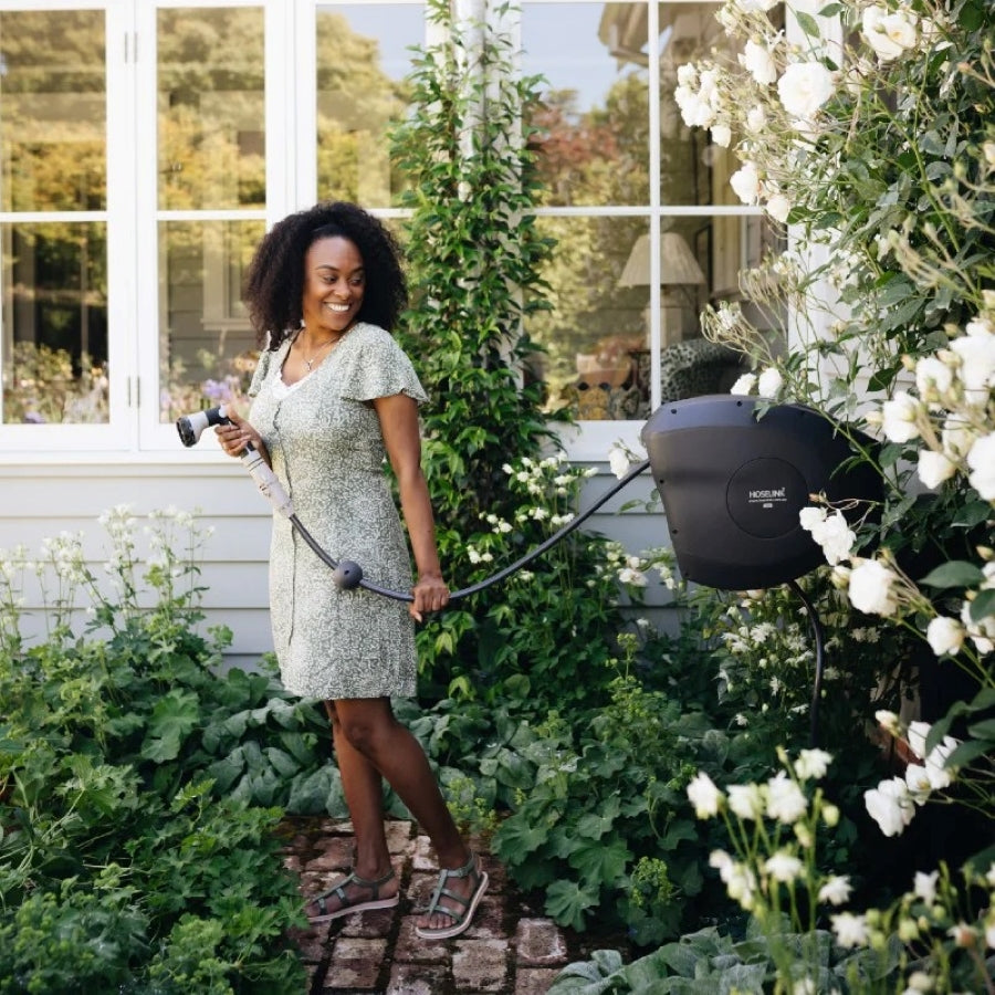 Classic 30m Retractable Hose Reel | Charcoal