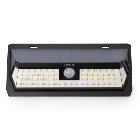 Wide Angle Solar Wall Light with Sensor 62LED