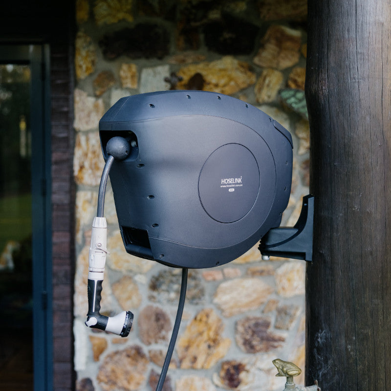 Classic 30m Retractable Hose Reel | Charcoal