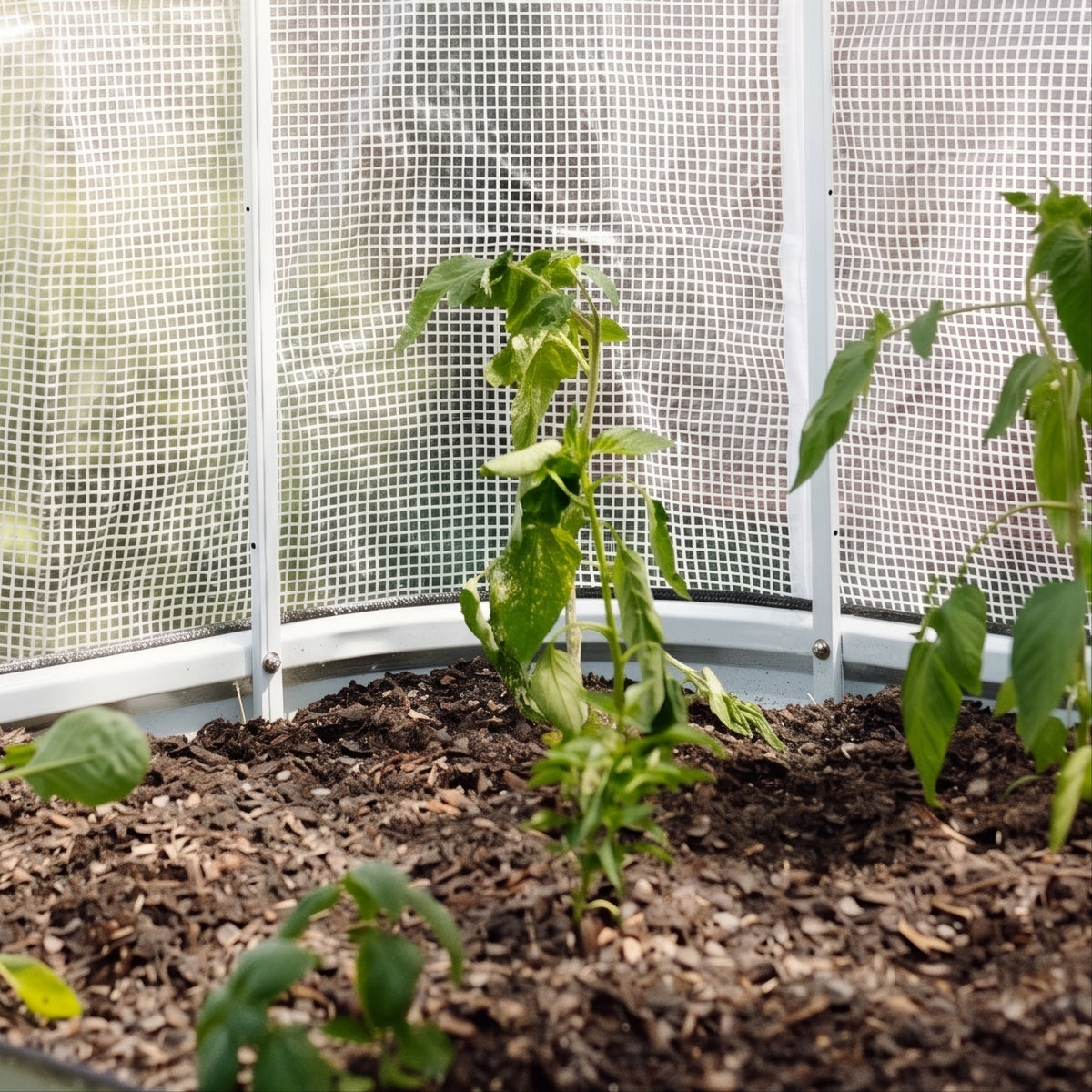 Year-round Greenhouse System for 9 in 1 Garden Bed