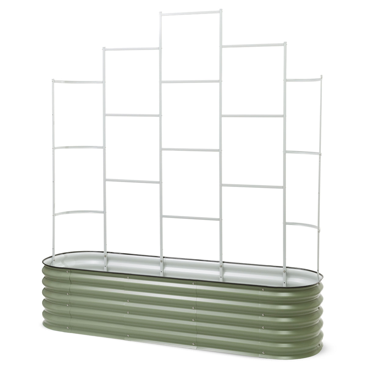 Studio image for the Metal Wall Trellis for 6 in 1 Garden Bed on a white background