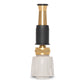 Brass Spray Nozzle and Accessory Connector on white background