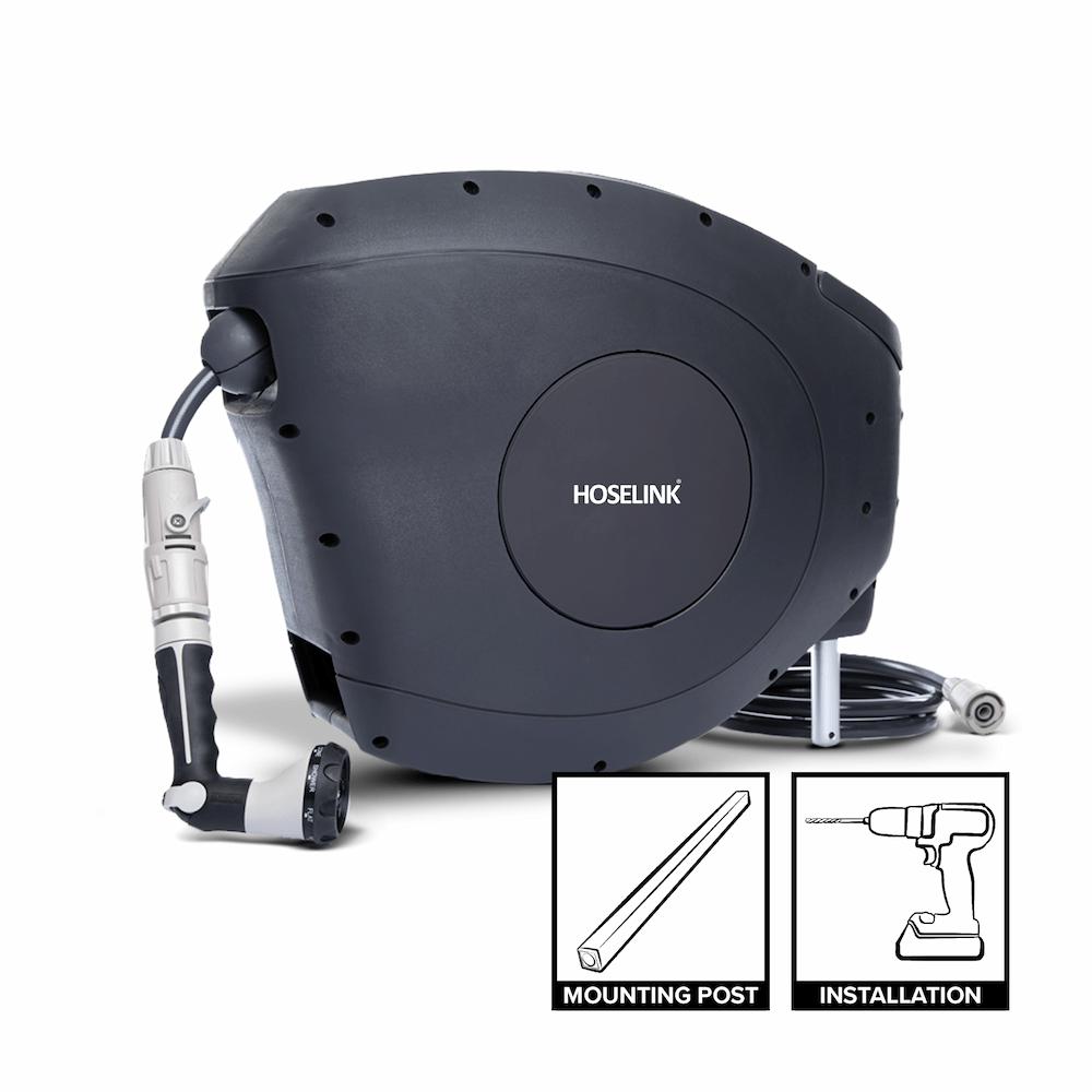 Hose Reel and Installation Hoselink