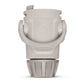 Warm grey Hose End Connector with Flow control  Gen 2 on a white background