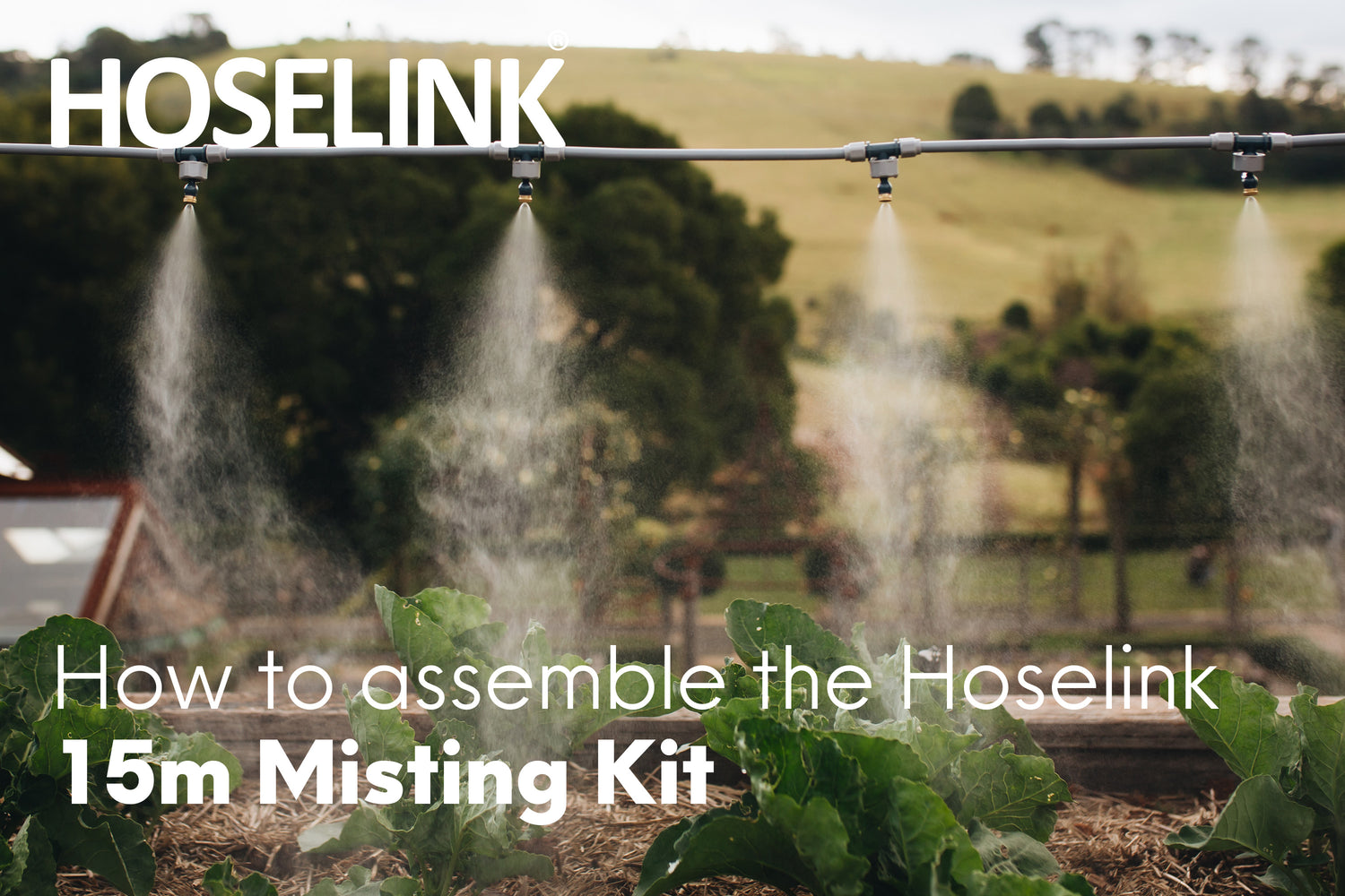 How to Assemble the Hoselink 15m Misting Kit