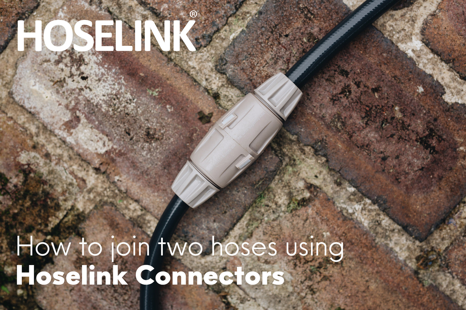 How to join two hoses using Hoselink connectors
