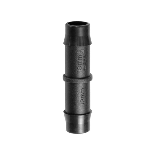13mm joiner for irrigation kit on a white background
