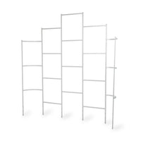 Studio image of 6 in 1 Metal Wall Trellis by itself on a white background