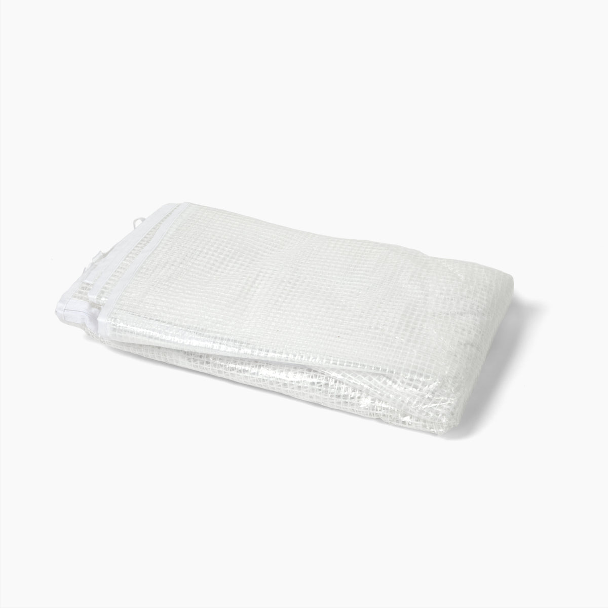 Studio photo of PE Greenhouse cover on a white background