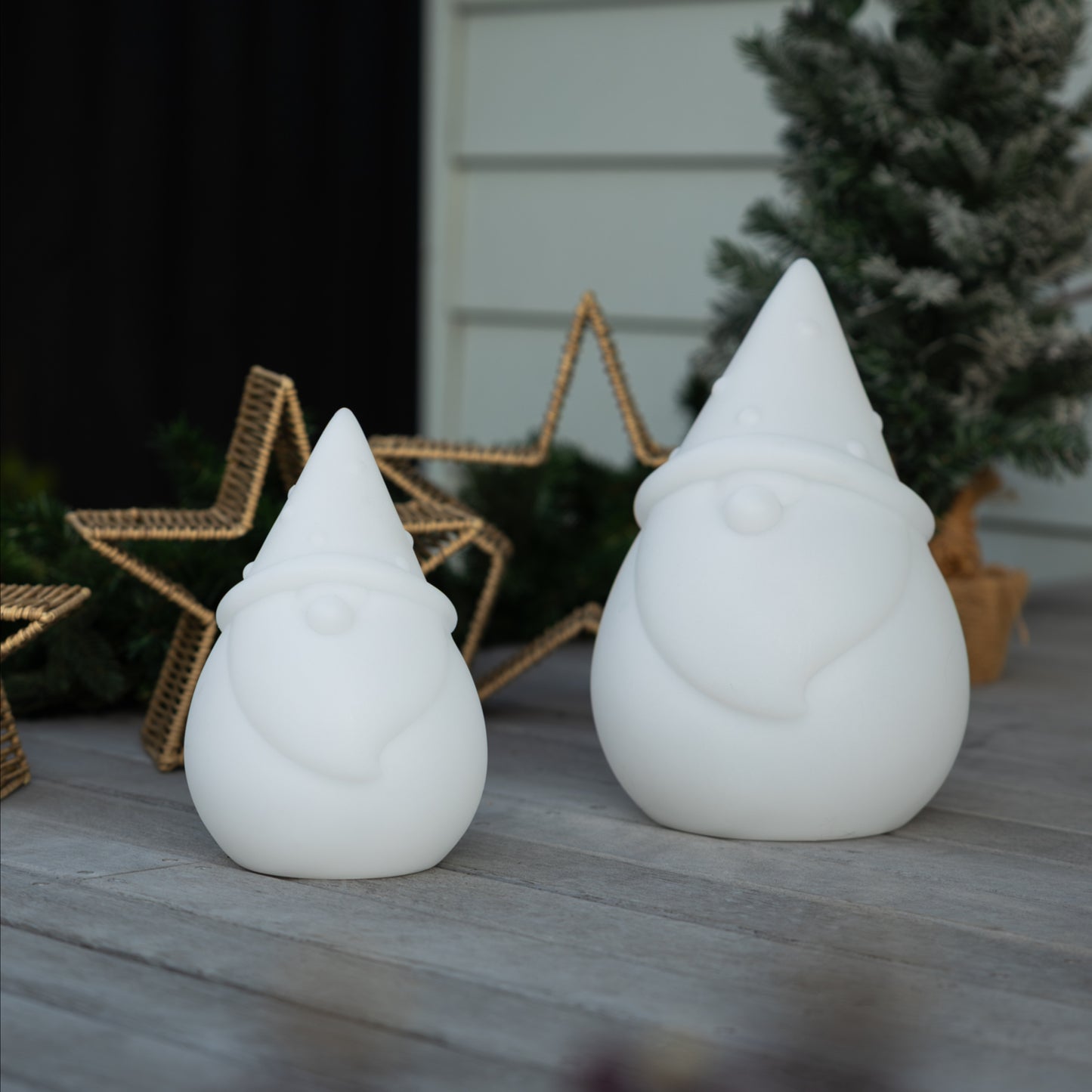 Solar Santa Lights | Multi-colour Settings | Set of 2 | JOLLY