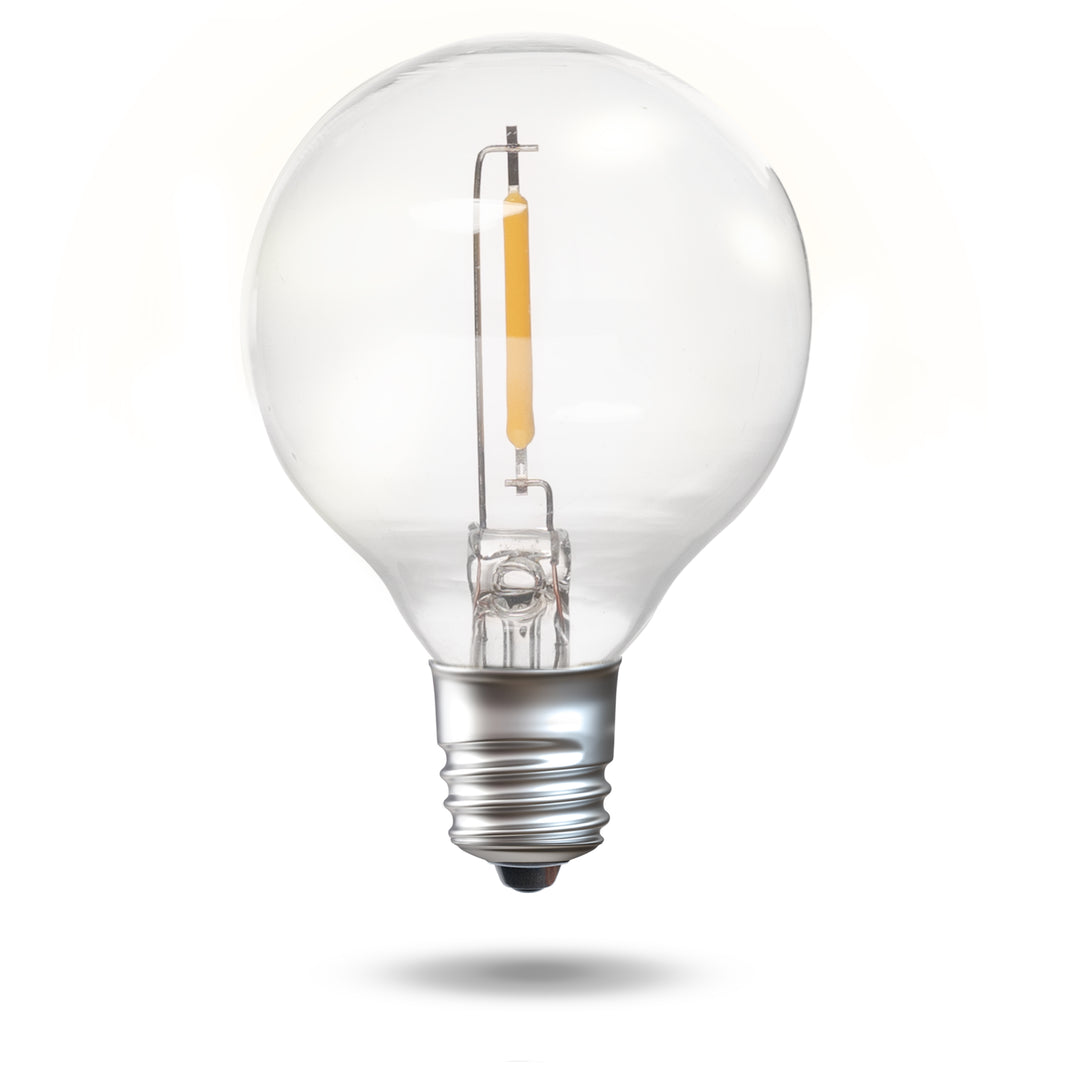 Outdoor Solar Festoon Lights Set Warm White Hoselink