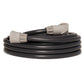 10m charcoal coloured  UltraFlex igh Perfomrant Garden Hose on a white background