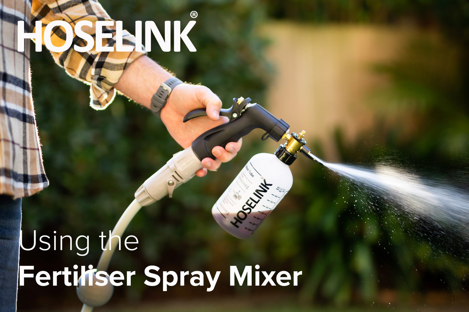 Using the Fertiliser Spray Mixer