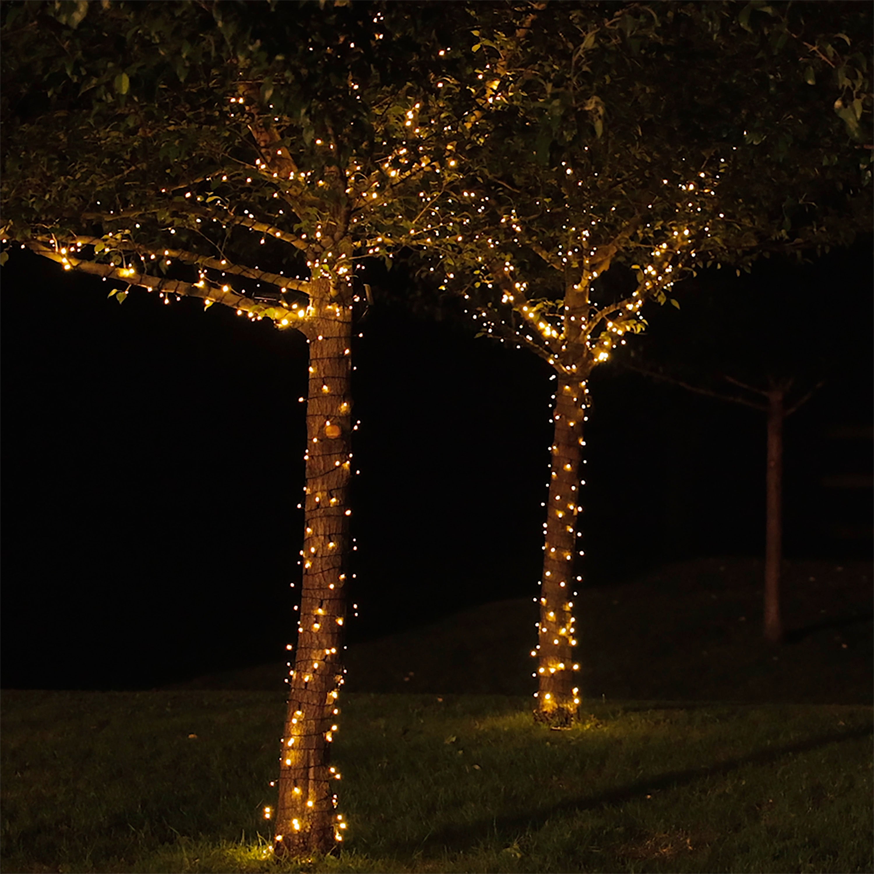 Solar Outdoor Fairy Lights Warm White | 150 LED 16.5m PIXIE – Hoselink