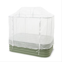 Studio image of the Year-round Greenhouse System for 6 in 1 Garden Bed studio on a white background