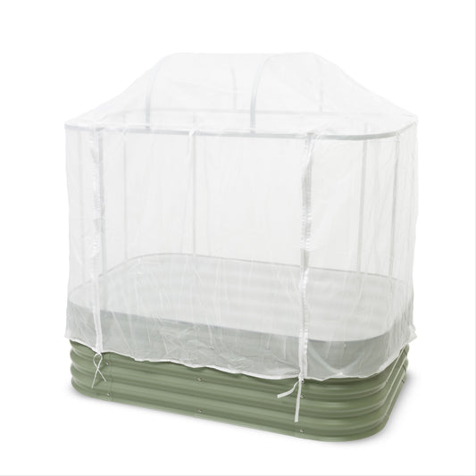 Studio image of the Year-round Greenhouse System for 6 in 1 Garden Bed studio on a white background