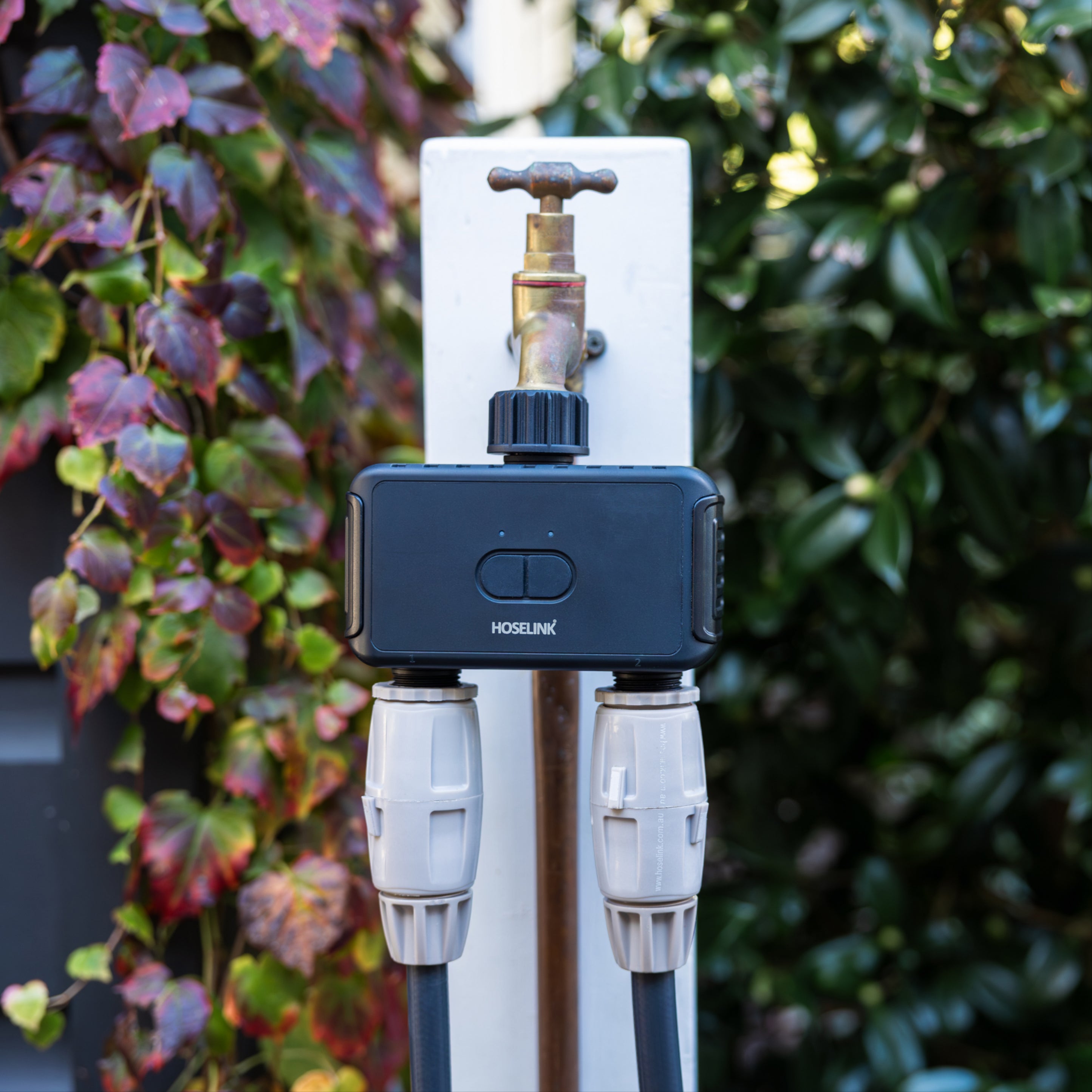 Dual Outlet Bluetooth Tap Timer Hoselink