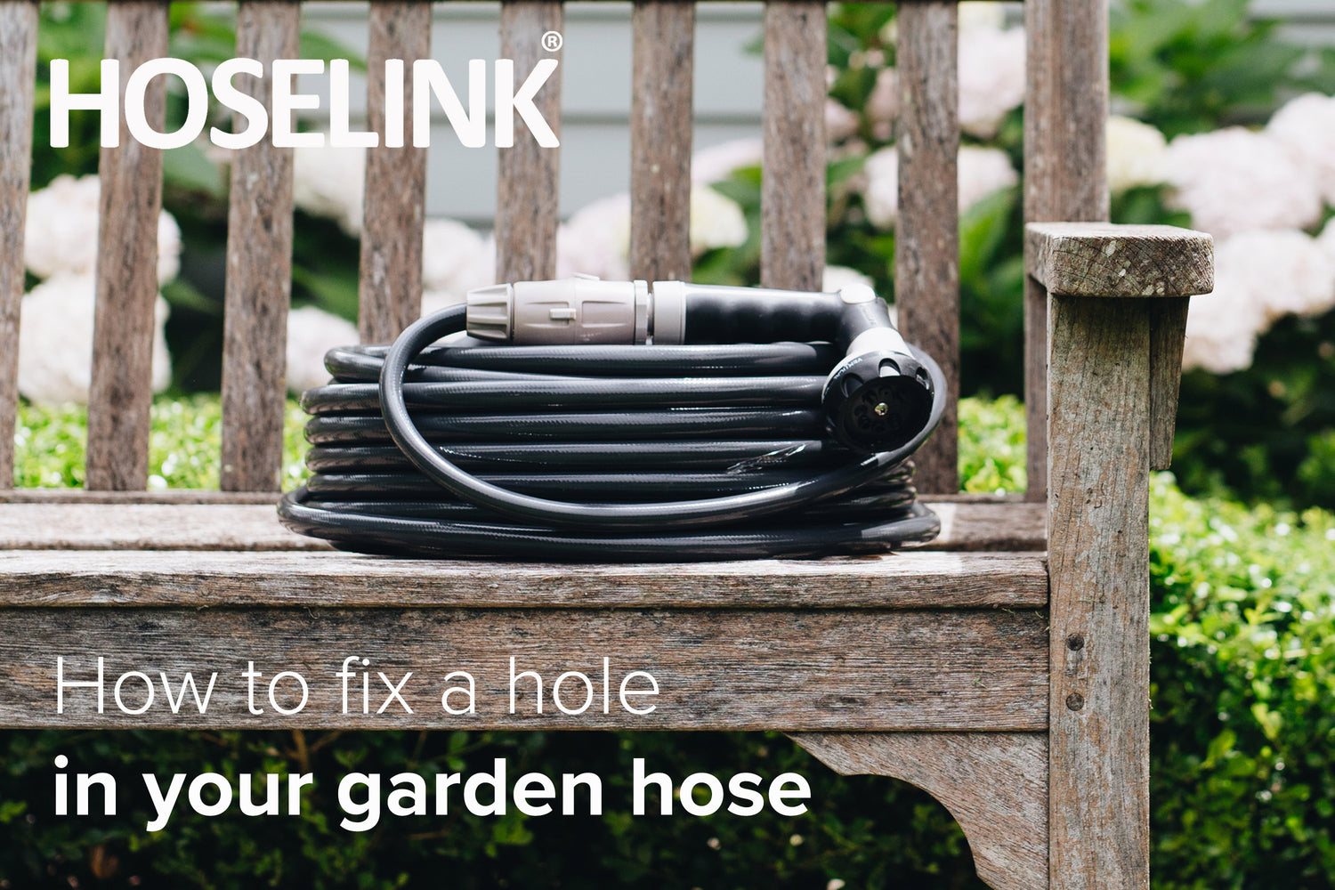 How to Fix a Hole in your Garden Hose using the Hoselink Retractable Reel Hose Repair Kit