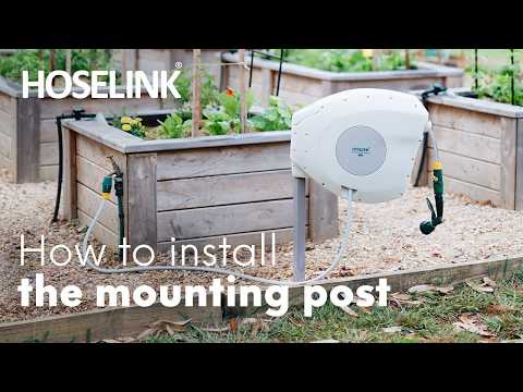 Retractable Hose Reel Mounting Post | Classic Series
