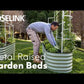 9 in 1 Metal Raised Garden Bed | 43cm Tall | Sage