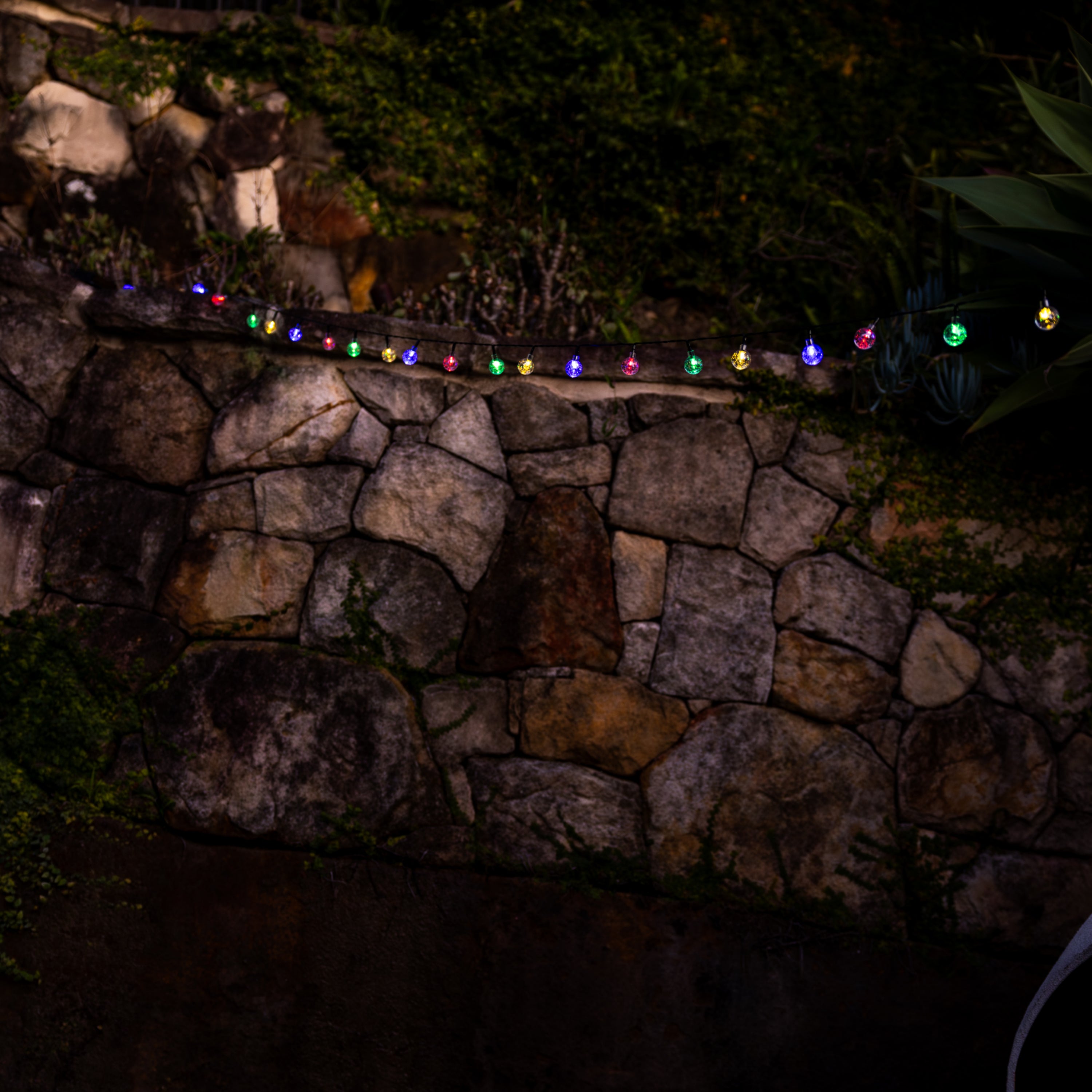 Solar String Lights Multi Colour Hoselink