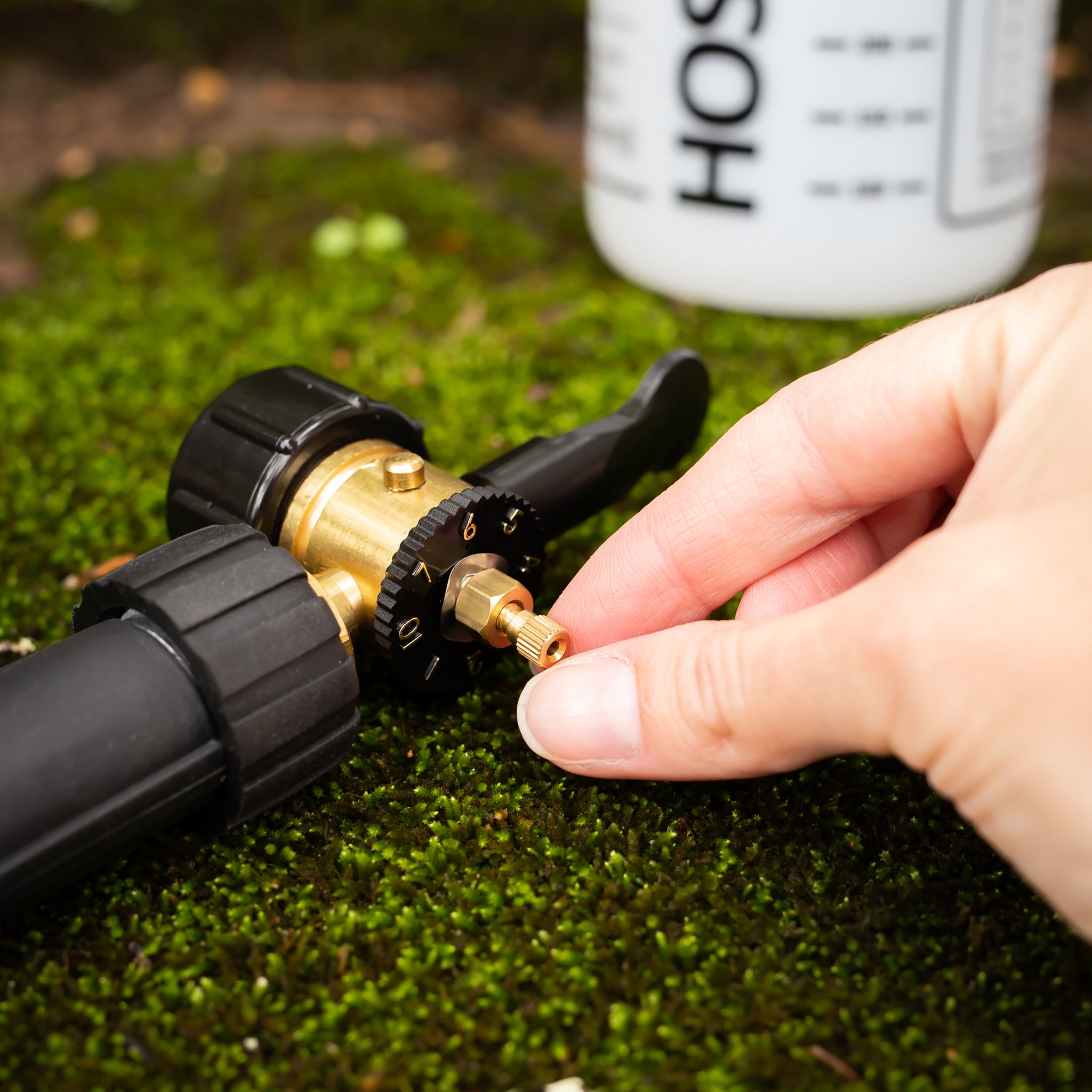 Replacement Brass Pin Flow Reducer for Fertiliser Spray Mixer | Hoselink