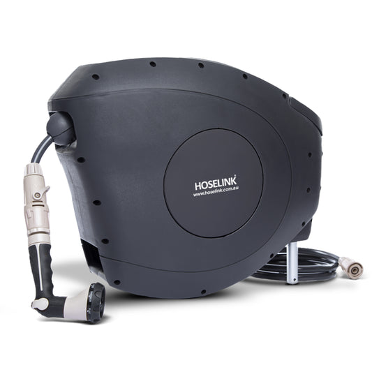 Classic 30m Retractable Hose Reel | Charcoal