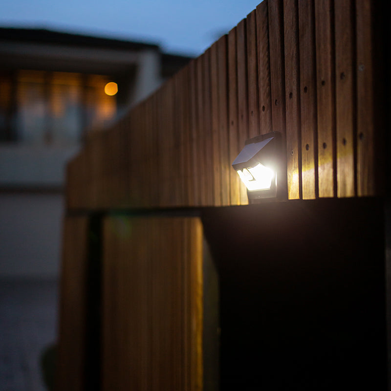 Motion sensor new arrivals solar fence lights
