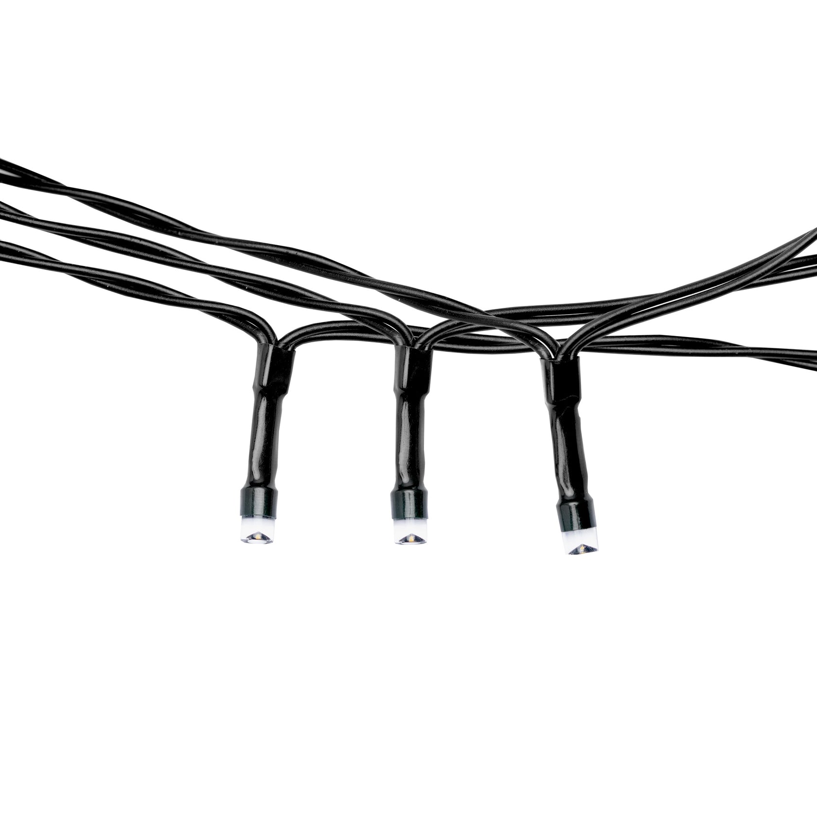 Solar Outdoor Fairy Lights Cool White 150 LED 16.5m PIXIE Hoselink