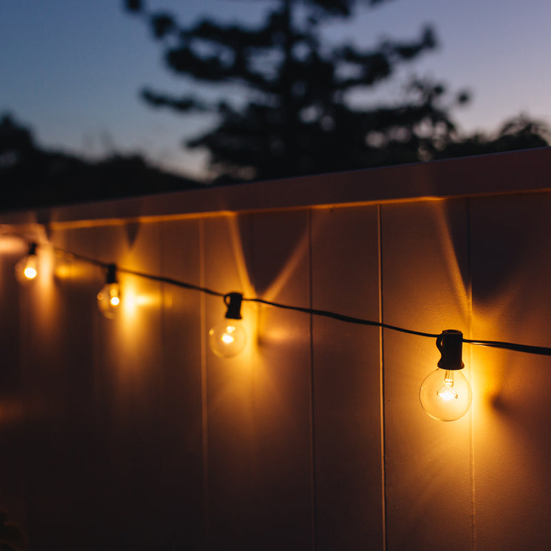 Solar Festoon Lights | Extension | Warm White | 25 Bulbs | FIESTA+