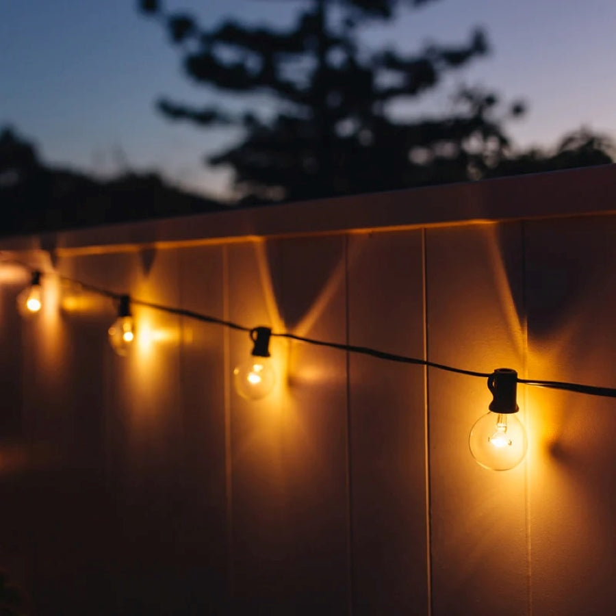 Solar Festoon Lights | Starter Set | Warm White | 25 Bulbs | FIESTA