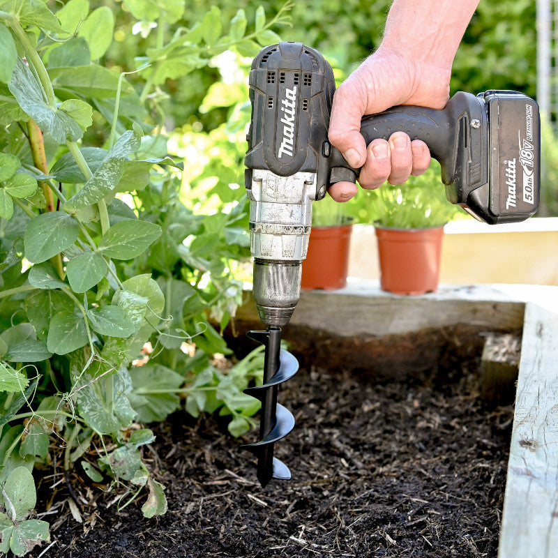 Garden Auger Drill Bit - Small 178mm