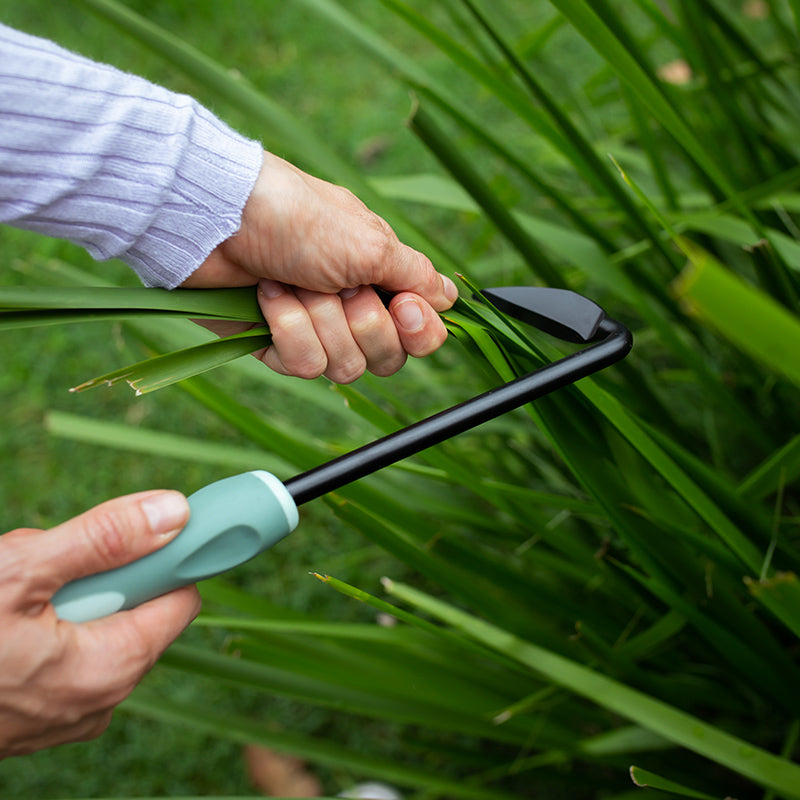 Garden Hand Scythe Weeder with Steel Blade Hoselink