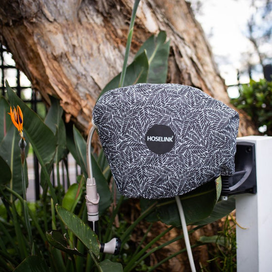 Garden Hose Reel Cover Charcoal Fern Outdoor Hose Reel Cover Hoselink