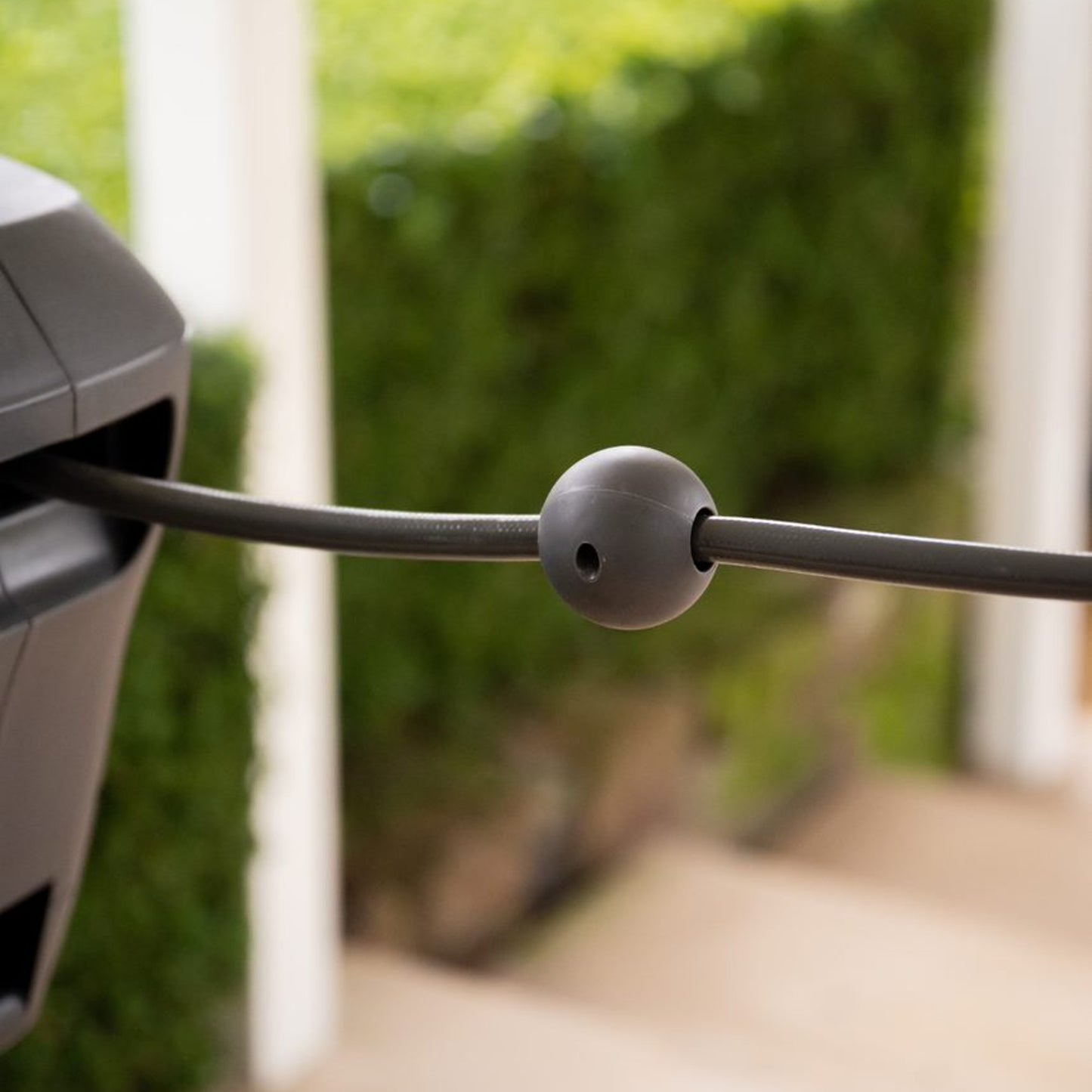 Retractable Hose Reel Stopper Ball 14mm Charcoal Hoselink