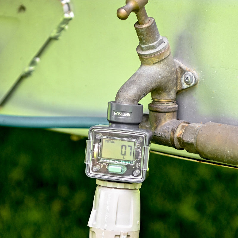 Water Flow Meter Gauge Hoselink